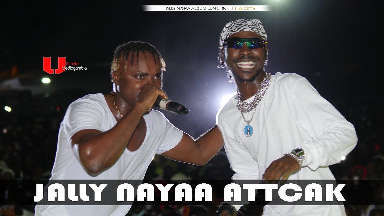 Jally NAayaa and ATTCAK  || Performance live @🇬🇲 JALLY NAYAA NENE MAJO CONCERT ||