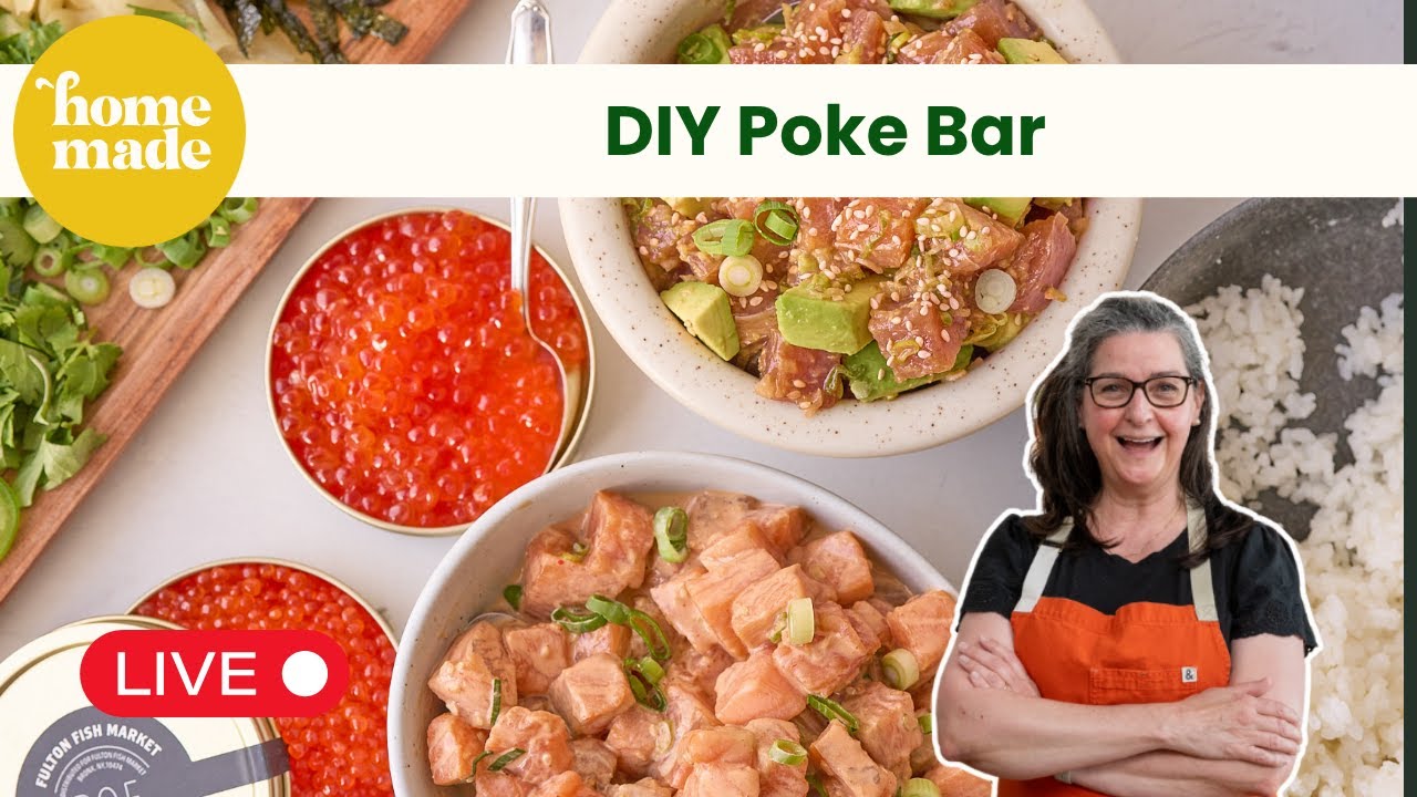 DIY Poke Bar &ndash; Kurs gotowania na żywo z szefową kuchni Bonny