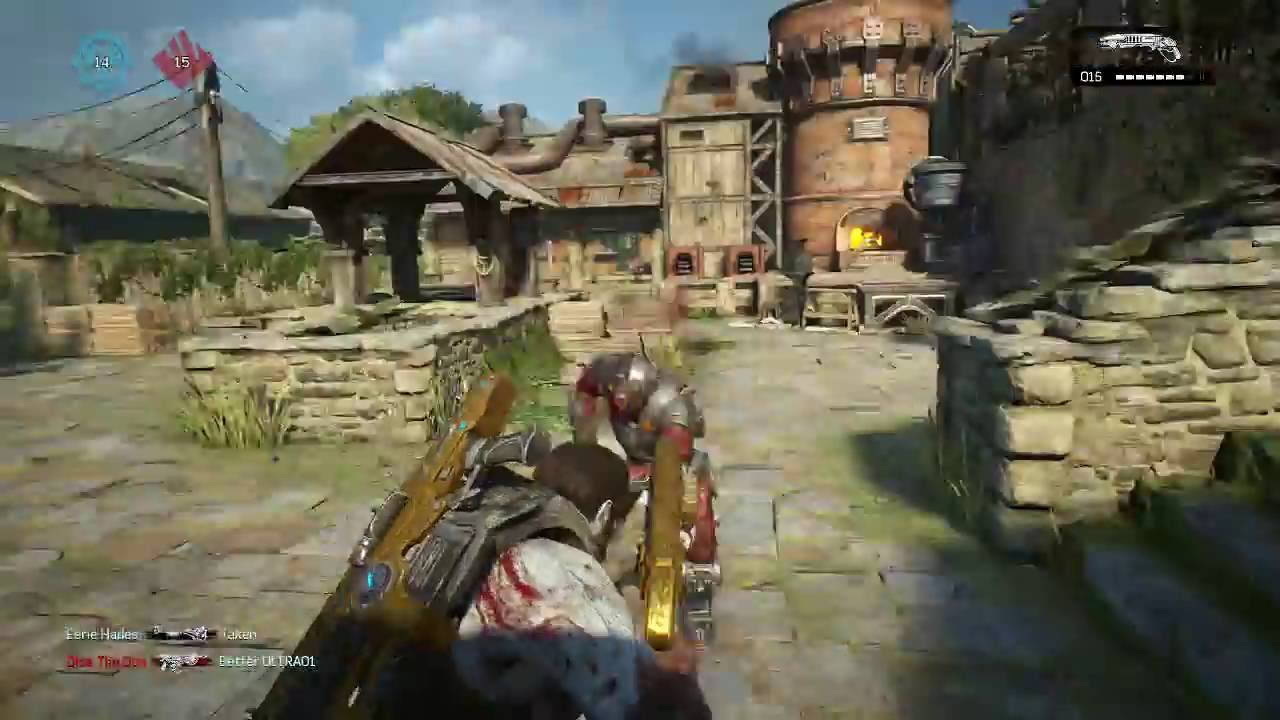 Gears of War 4 - Zombie Dom Gameplay