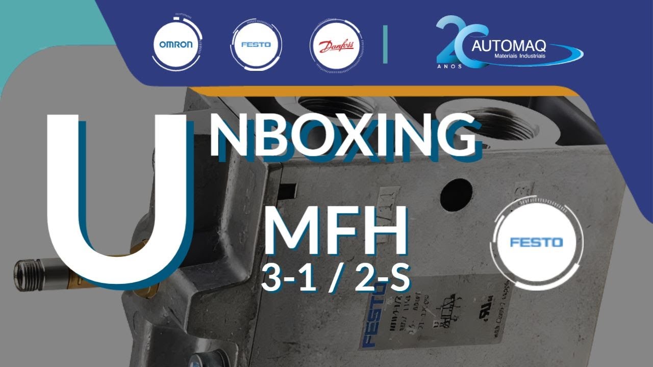 Unboxing Válvula MFH Festo