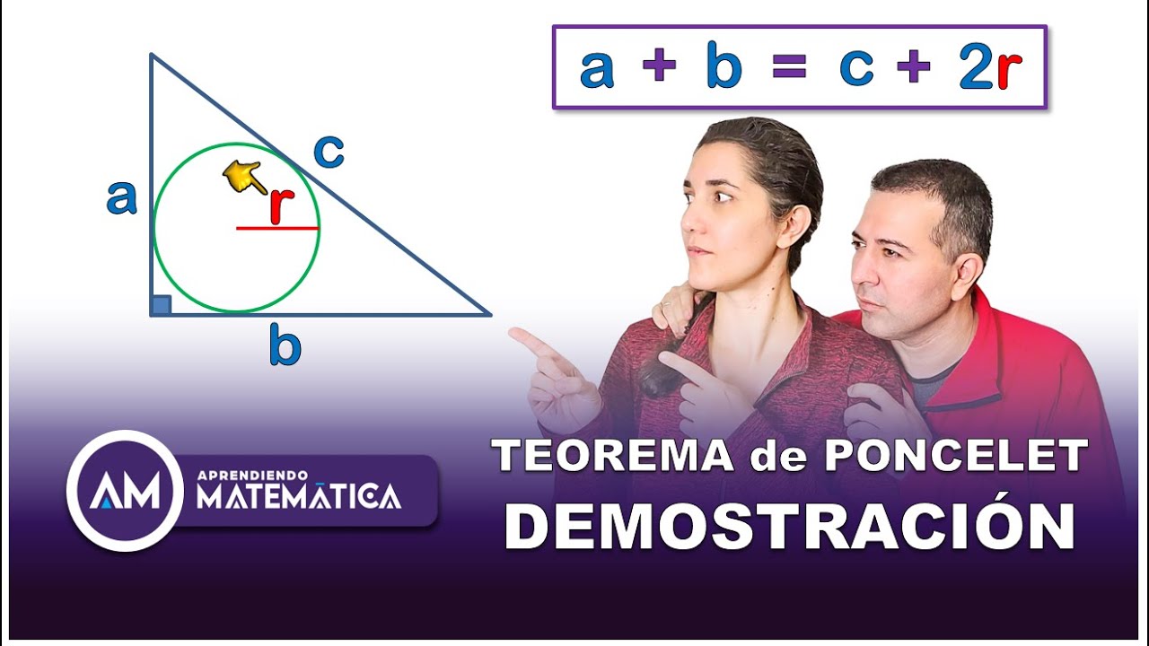 TEOREMA de PONCELET. DEMOSTRACIÓN 📌 | Aprendiendo Matemática