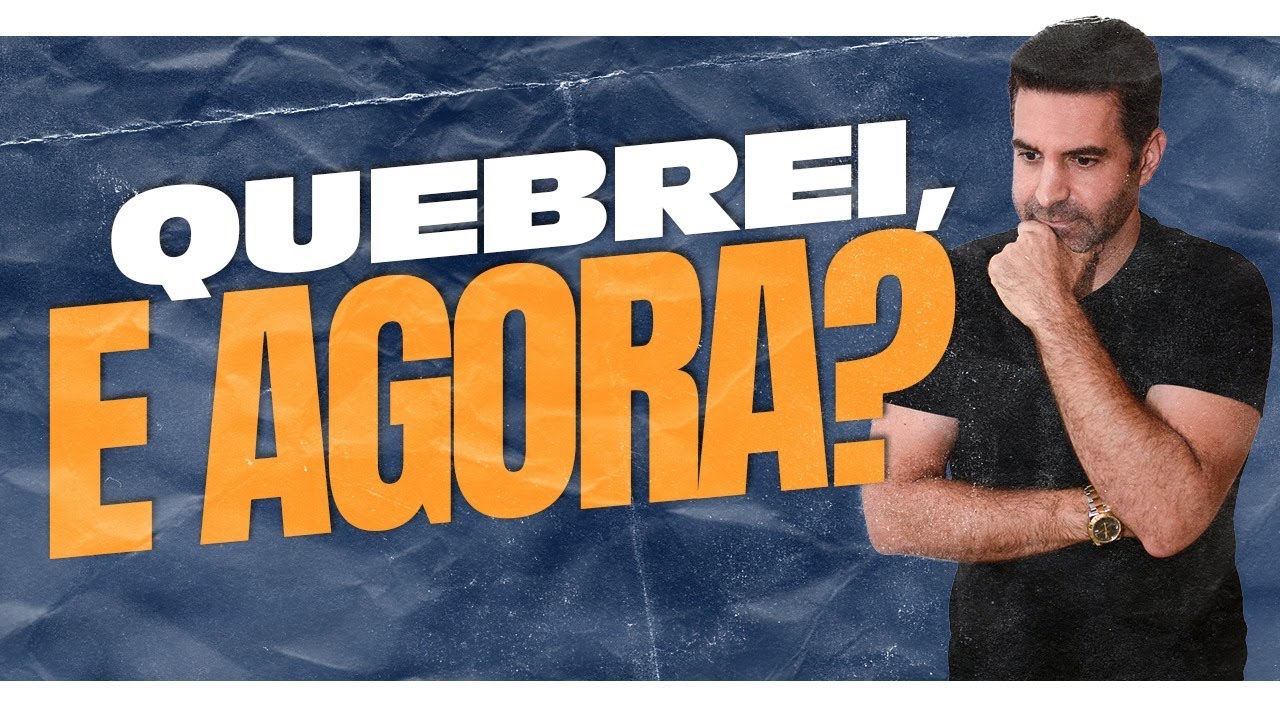 Quebrei, e agora? | Reinaldo Zanon