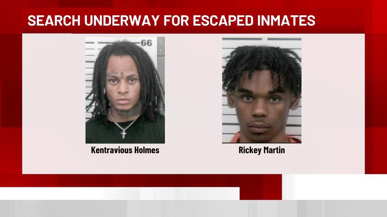 Two inmates on the run, after escaping from Sumter Co. Jail