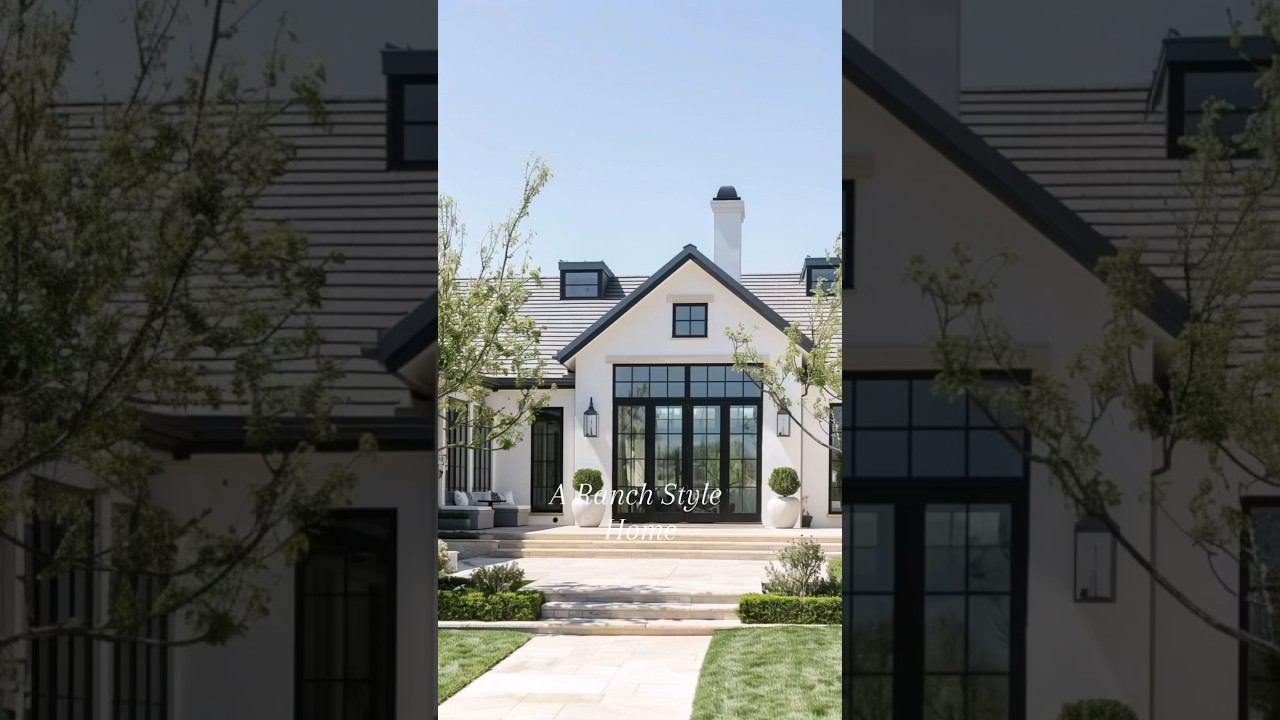 Ranch Style Home #architecture #design #architect #interiordesign #rancho #архитектура