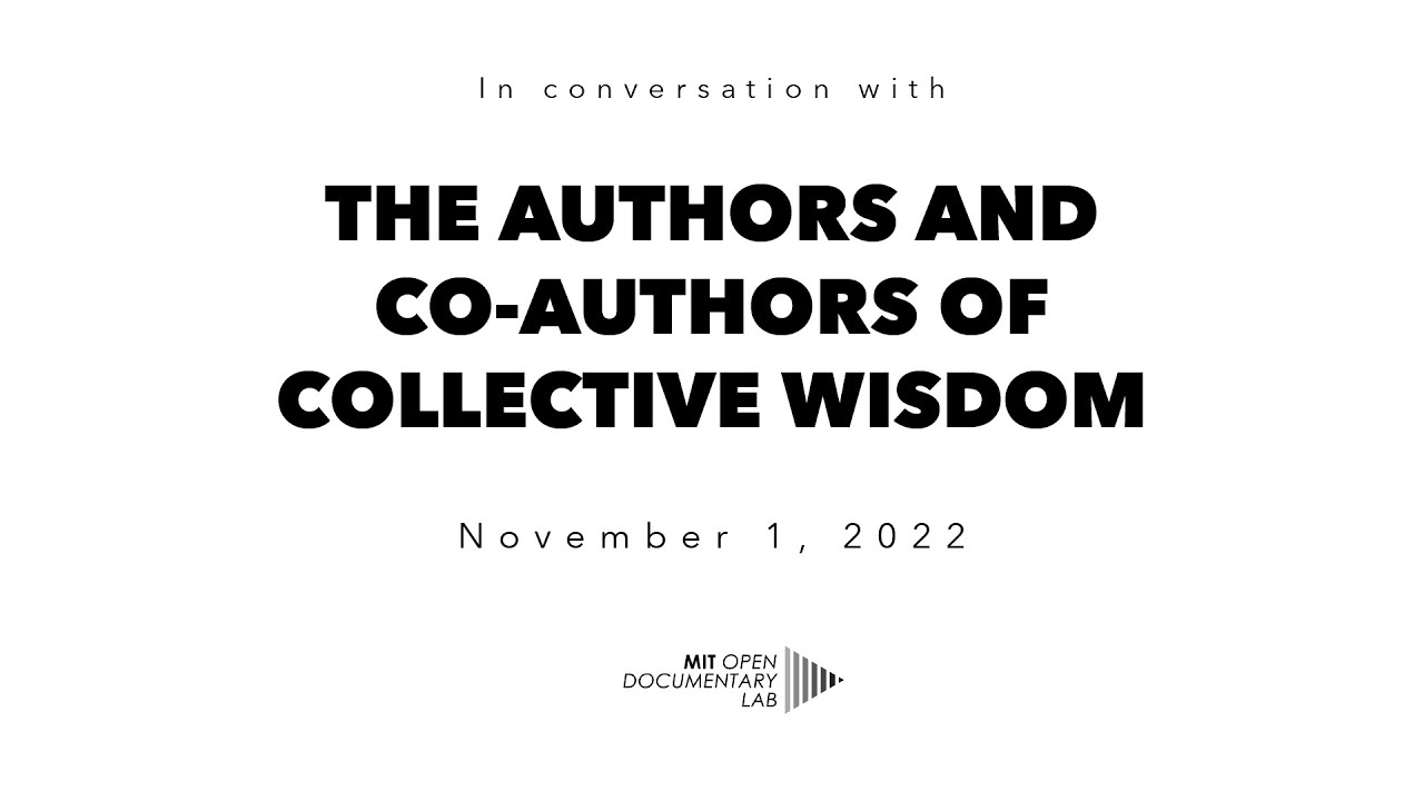 In Conversation with the authors of Collective Wisdom