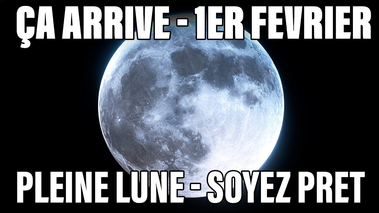 1ER FEVRIER - PLEINE LUNE DES NEIGES - Soyez Pret: Ce n'est plus une transition c'est une MISE À FEU