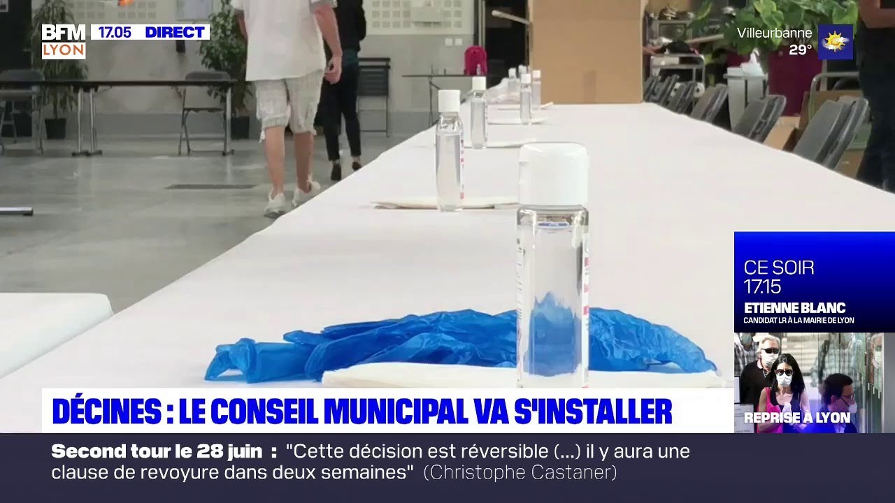 D&eacute;cines : le conseil municipal va s'installer