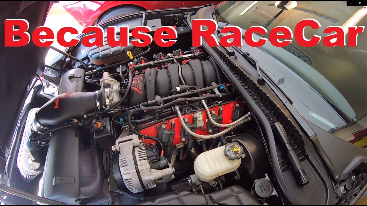Overview Installing FAST Intake C5 Corvette. Holley Valve Covers Rambletron Sloppy Style!