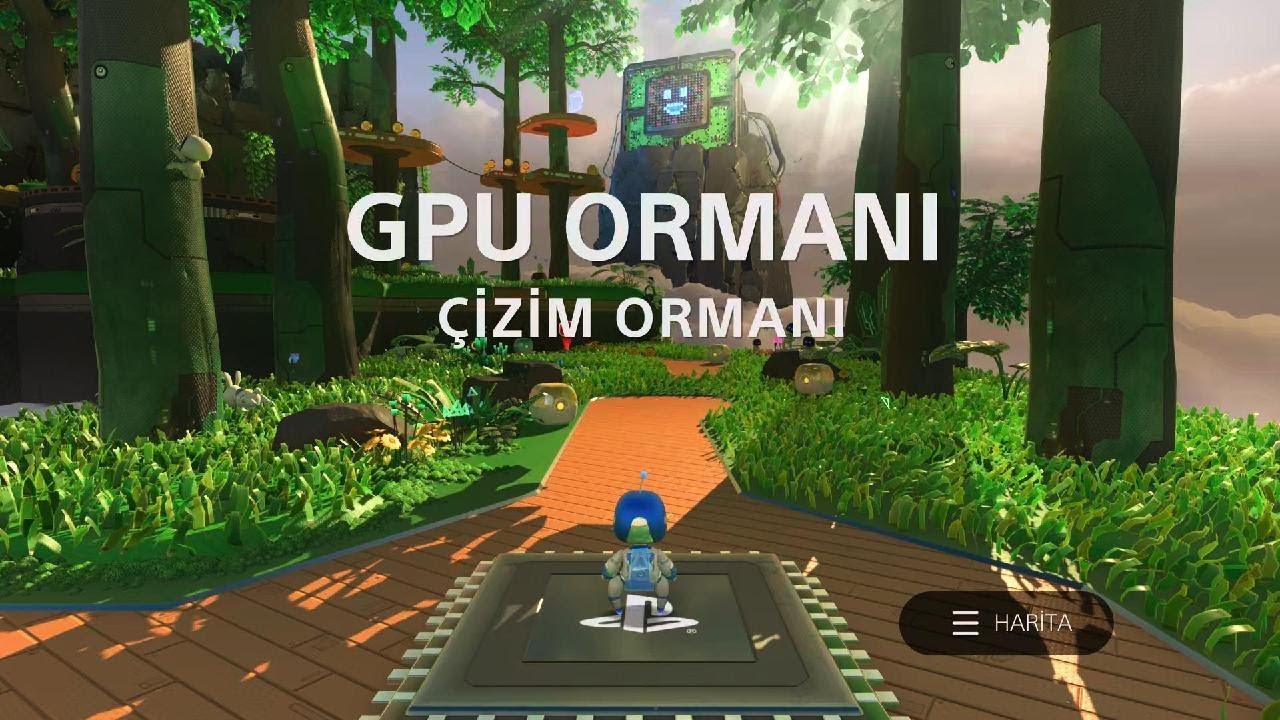 ASTRO's PLAYROOM_GPU ORMANI_Çizim Ormanı