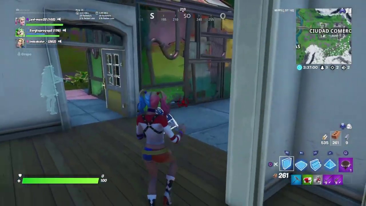 ¡HACEMOS UN PVP CON UN TRYHARD! Aquí no hay quien viva Fortnite 123