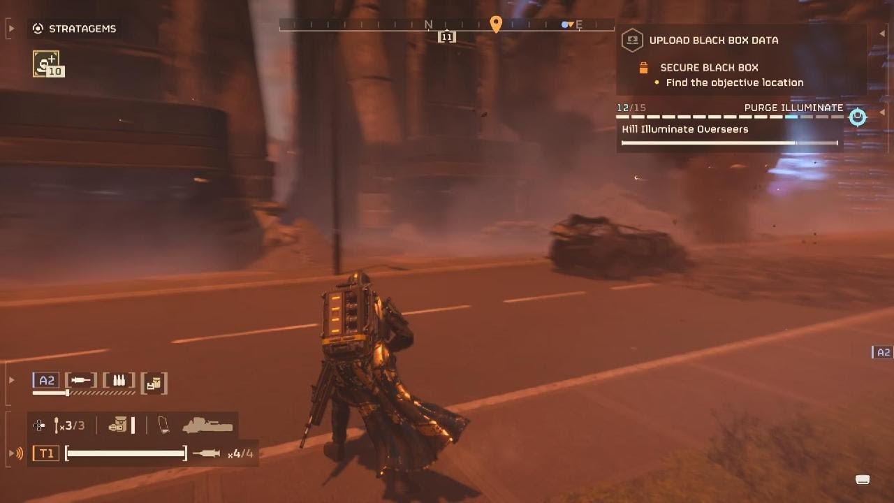 HELLDIVERS 2 Using the W.A.S.P.