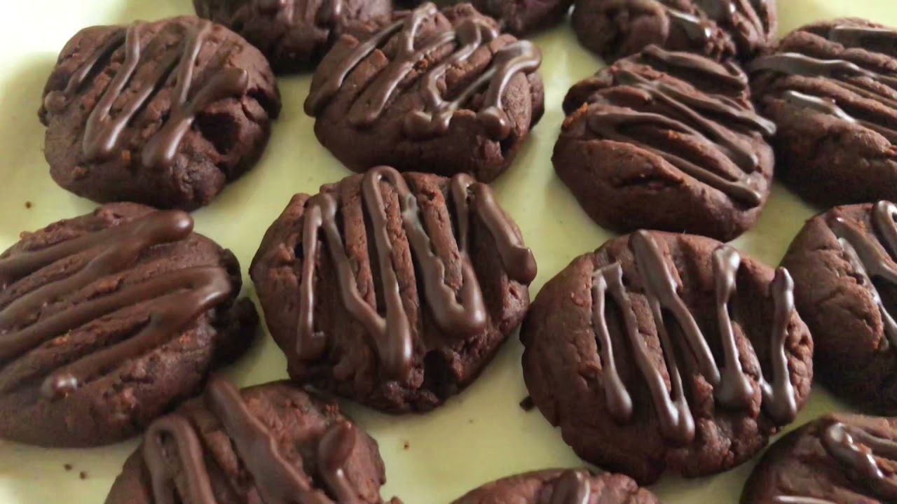 Resepi Biskut Coklat Rangup Sedap Dan Mudah || Biskut Raya Sukatan Cawan