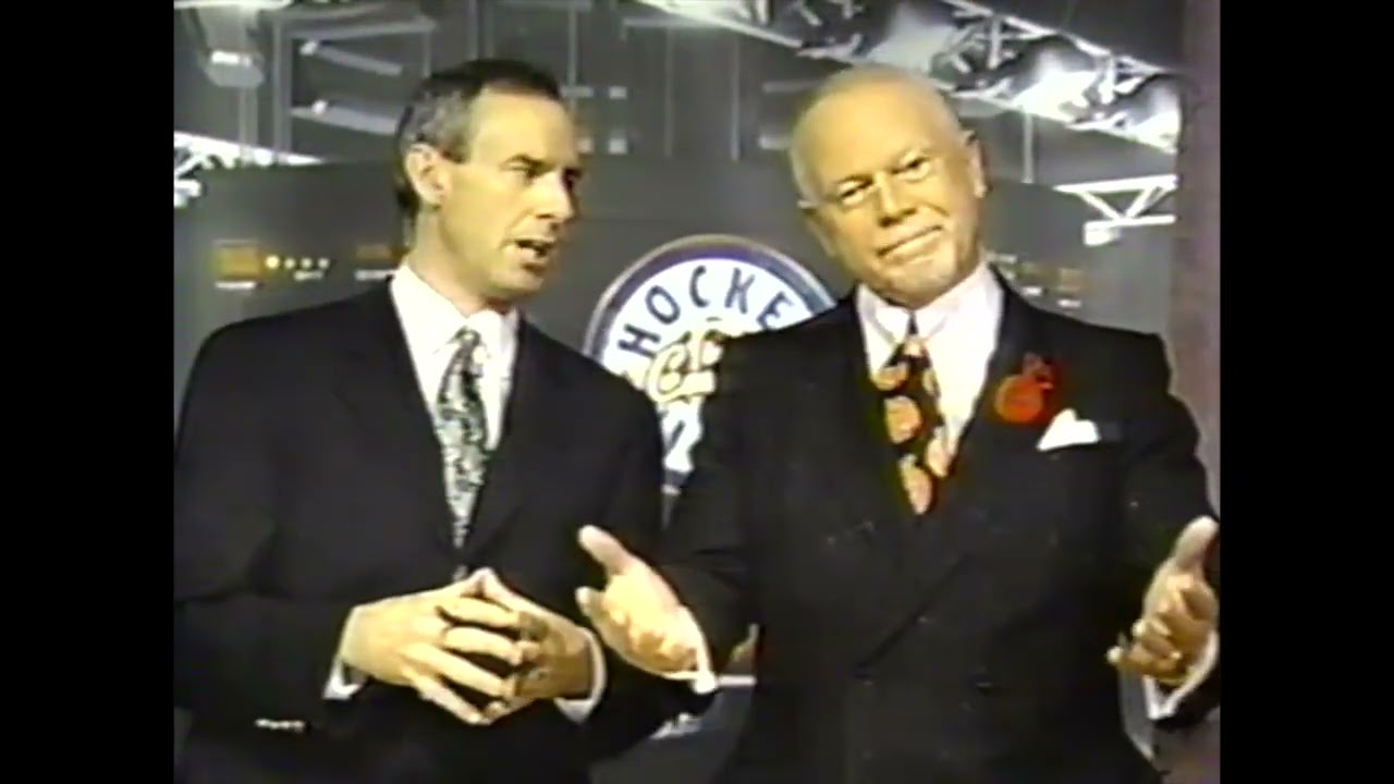 Don Cherry Comments on European Players/Visors/Eric Lindros Hit 1998