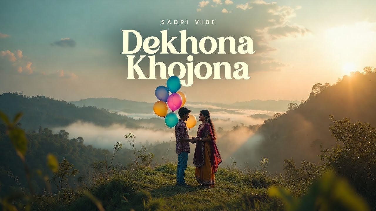 Dekhona Khojona 💛 | Heart Touching Nagpuri Love Song | Sadri Vibe