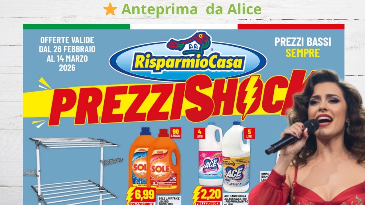 Volantino Risparmio Casa dal 26 Febbraio al 14 Marzo 2026