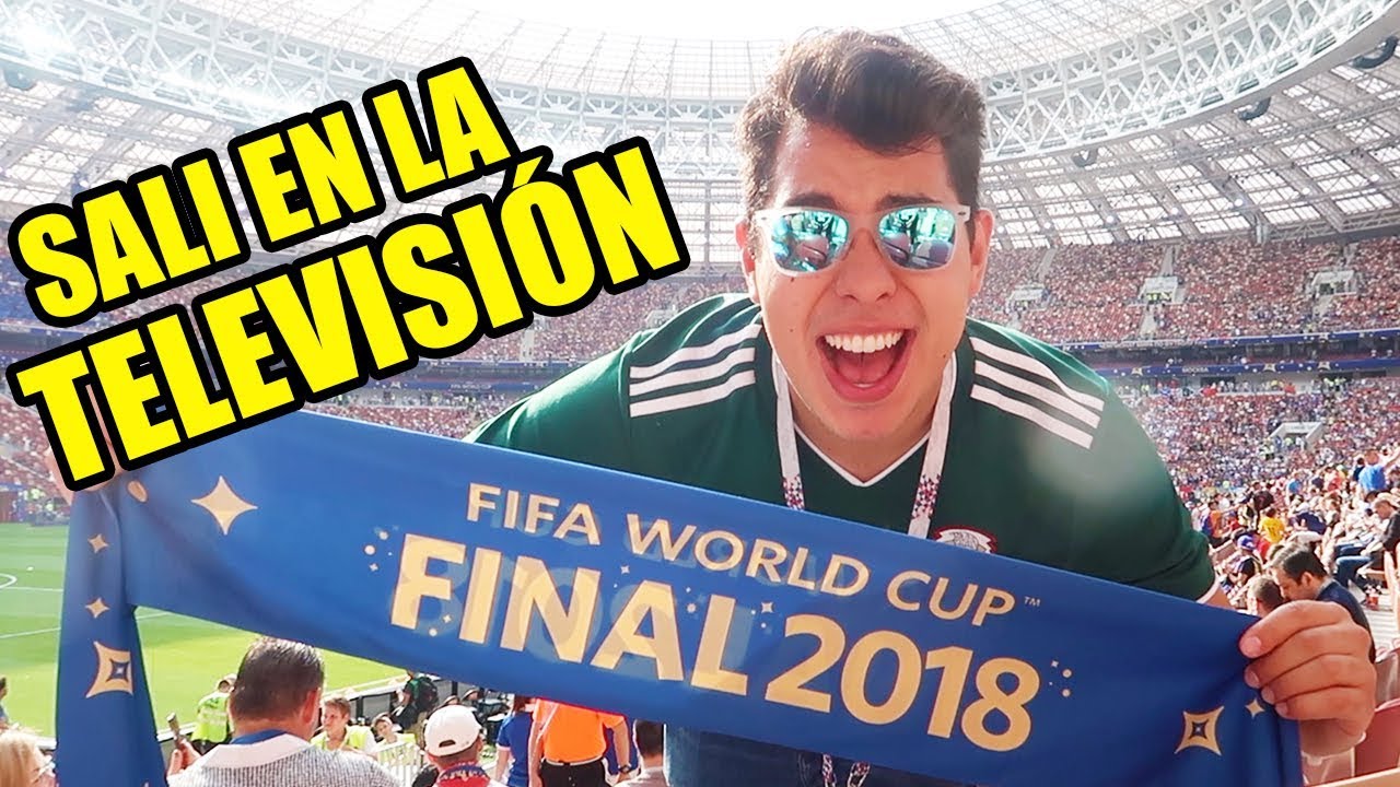 UN MEXICANO EN LA FINAL DEL MUNDIAL - FRANCIA VS CROACIA (4-2)