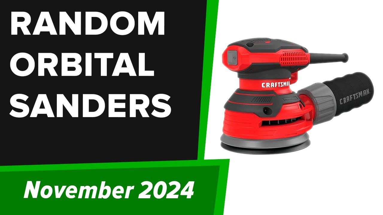 TOP-6. Best Random Orbital Sanders (Cordless, Corded) 2024