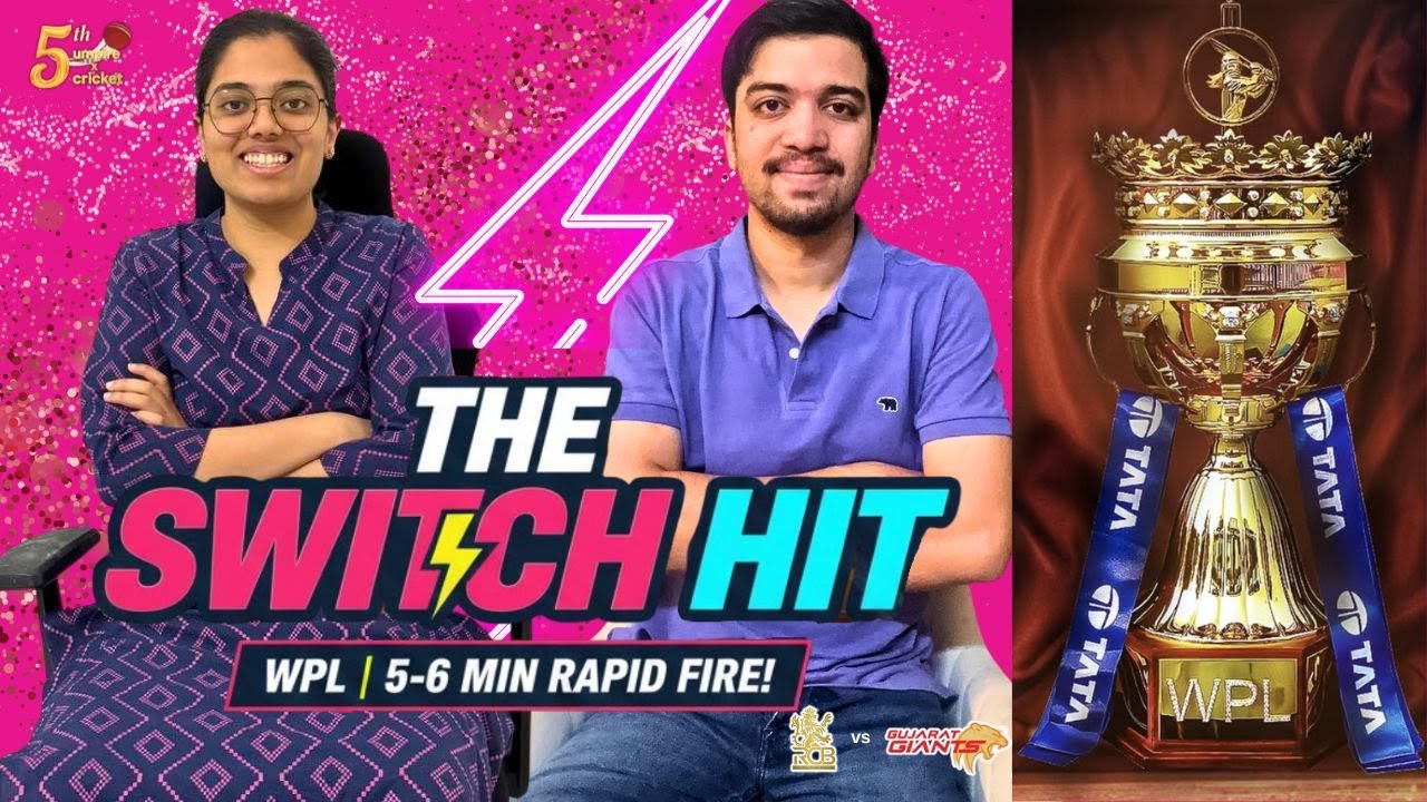 WPL Match 12 : Rapid Fire 🔥 | RCB-W  vs GG-W | Women's Premier League 2026