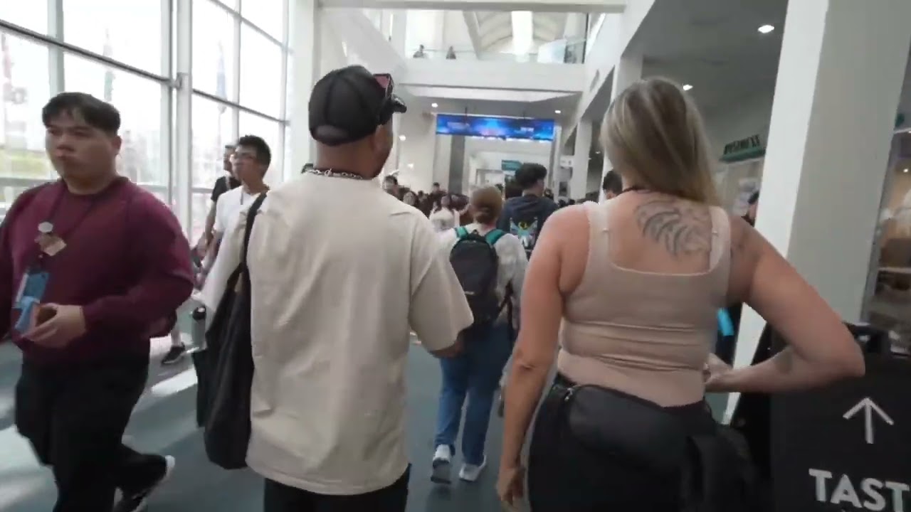 Gianna at Hollywood show last year 