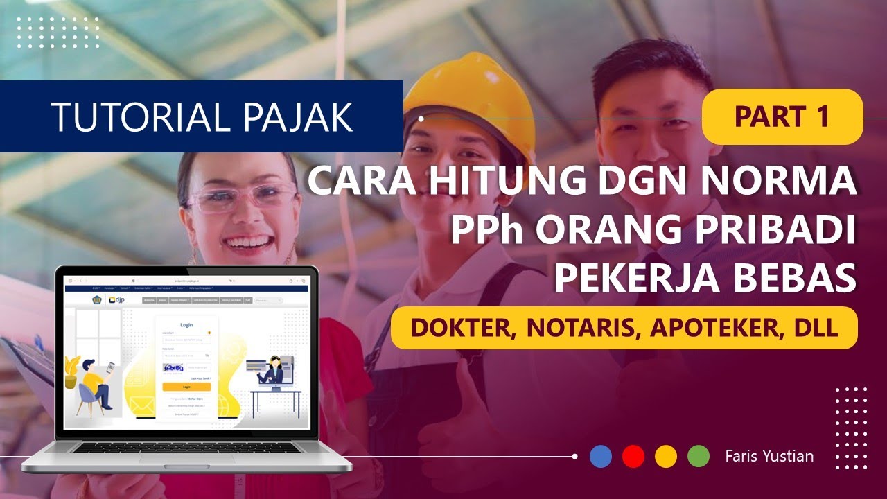 [LENGKAP & TARIF TERBARU] Hitung PPh Orang Pribadi Pekerja Bebas (Suami+Istri Penghasilan Gabung)