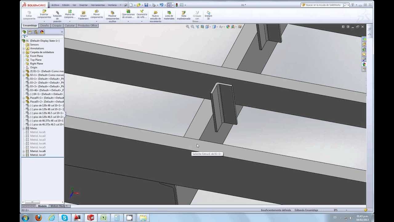 Carroceria constructora 24ft Solidworks 05