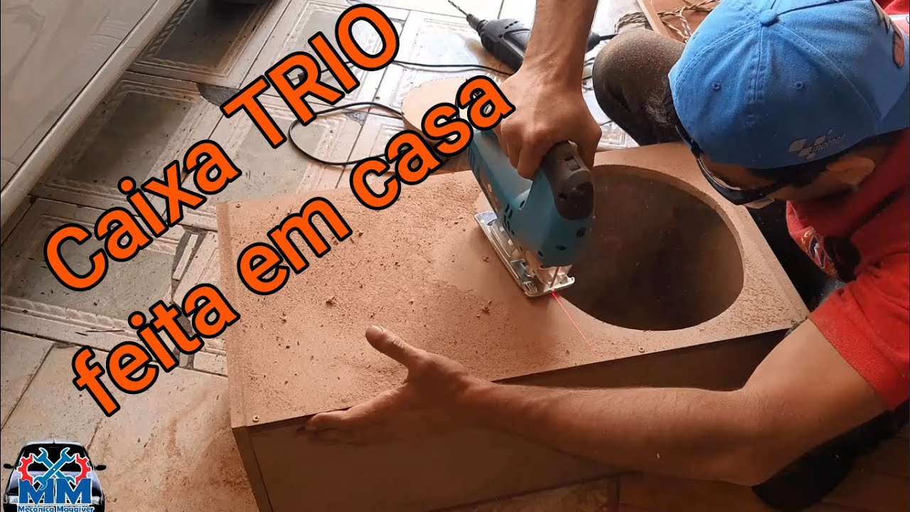 Como Fazer uma Caixa de SOM - TIME LAPSE ( MEGA FÁCIL )