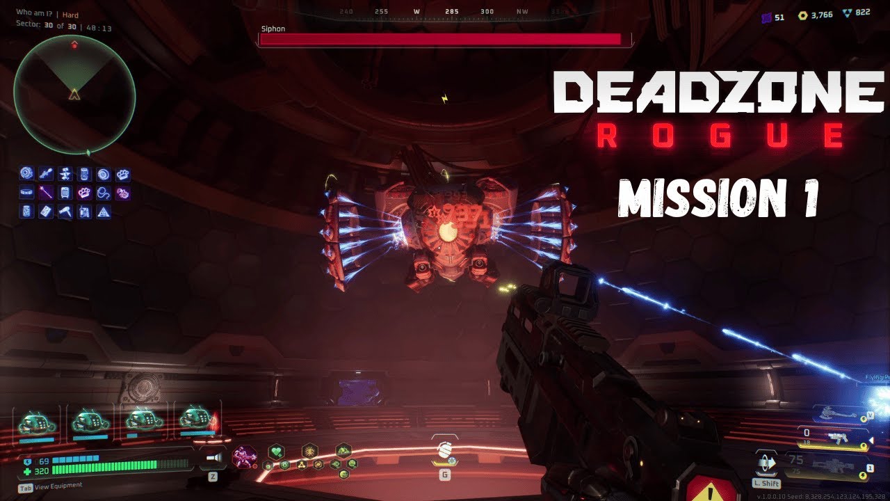 Deadzone: Rogue Gameplay Walkthrough - Mission 1 (Hard) | Very Cool Roguelite Shooter