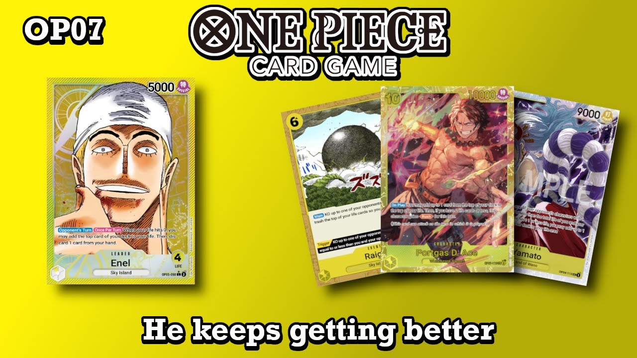(OP07) Enel Testing - Half my deck is top end - One Piece Card Game