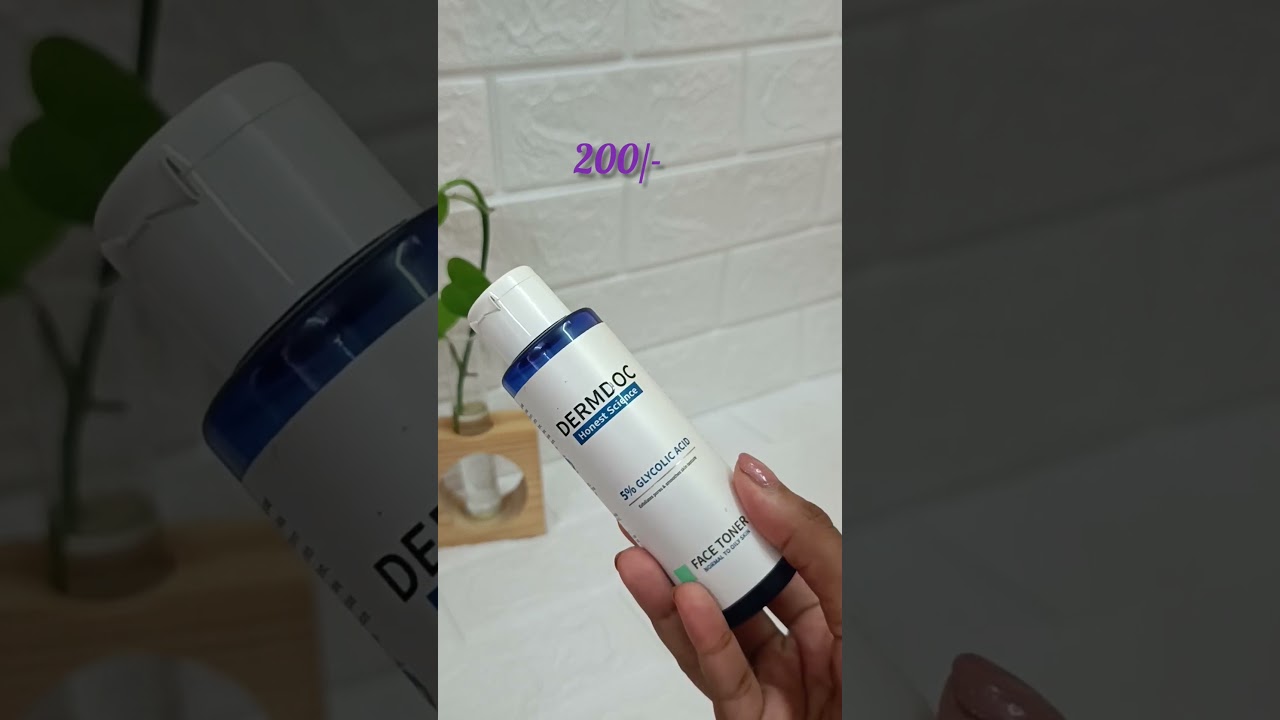 Purplle haul💜 Dermdoc Skincare under a budget