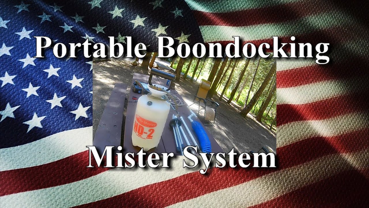 DIY Portable Mister System (Keep Cool While Boondocking)