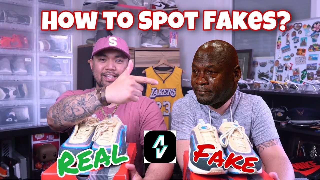 How To Legit Check Sneakers? CheckCheck // AM 1/97 Wotherspoon - REAL V FAKE (Sneaker Series: Ep 19)