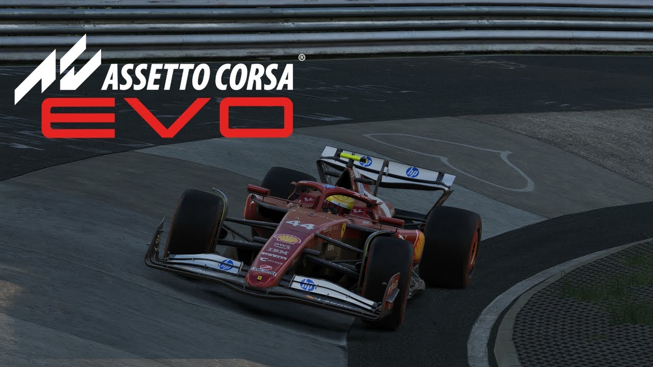 Flyin' Around The Nordschleife // Ferrari SF-25 // Assetto Corsa Evo