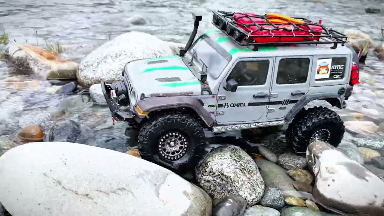 flat tire at the river