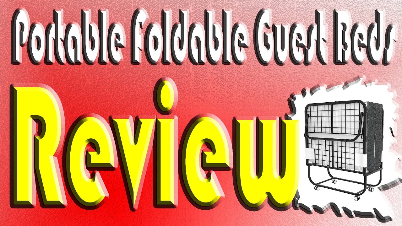 Portable Foldable Guest Beds 2022 | Foxemart Brand Bed Review on Amazon USA