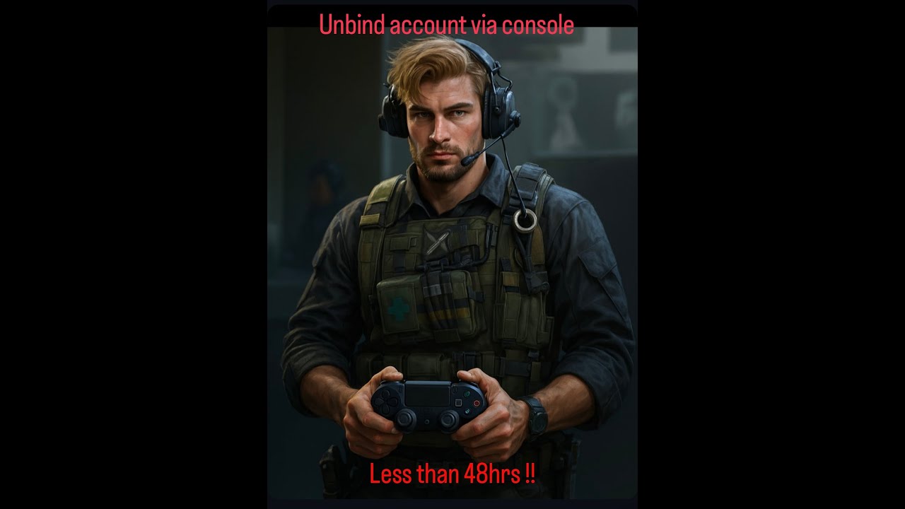 HOW TO UNBIND INCORRECT ACCOUNT FROM CONSOLE. DELTA FORCE ON CONSOLE.