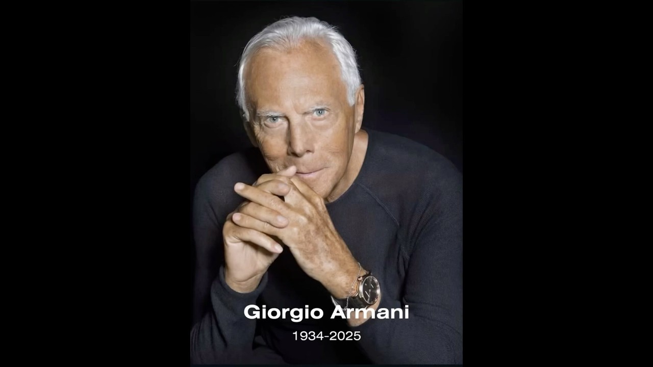 Giorgio Armani’s journey from medicine student to global fashion icon is unmatched.