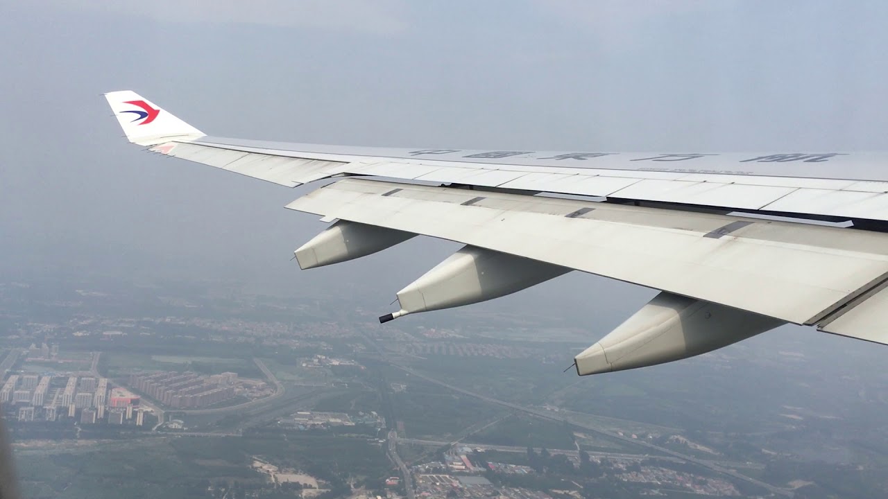 China Eastern Airbus A330-200 Takeoff from Beijing Capital Airport