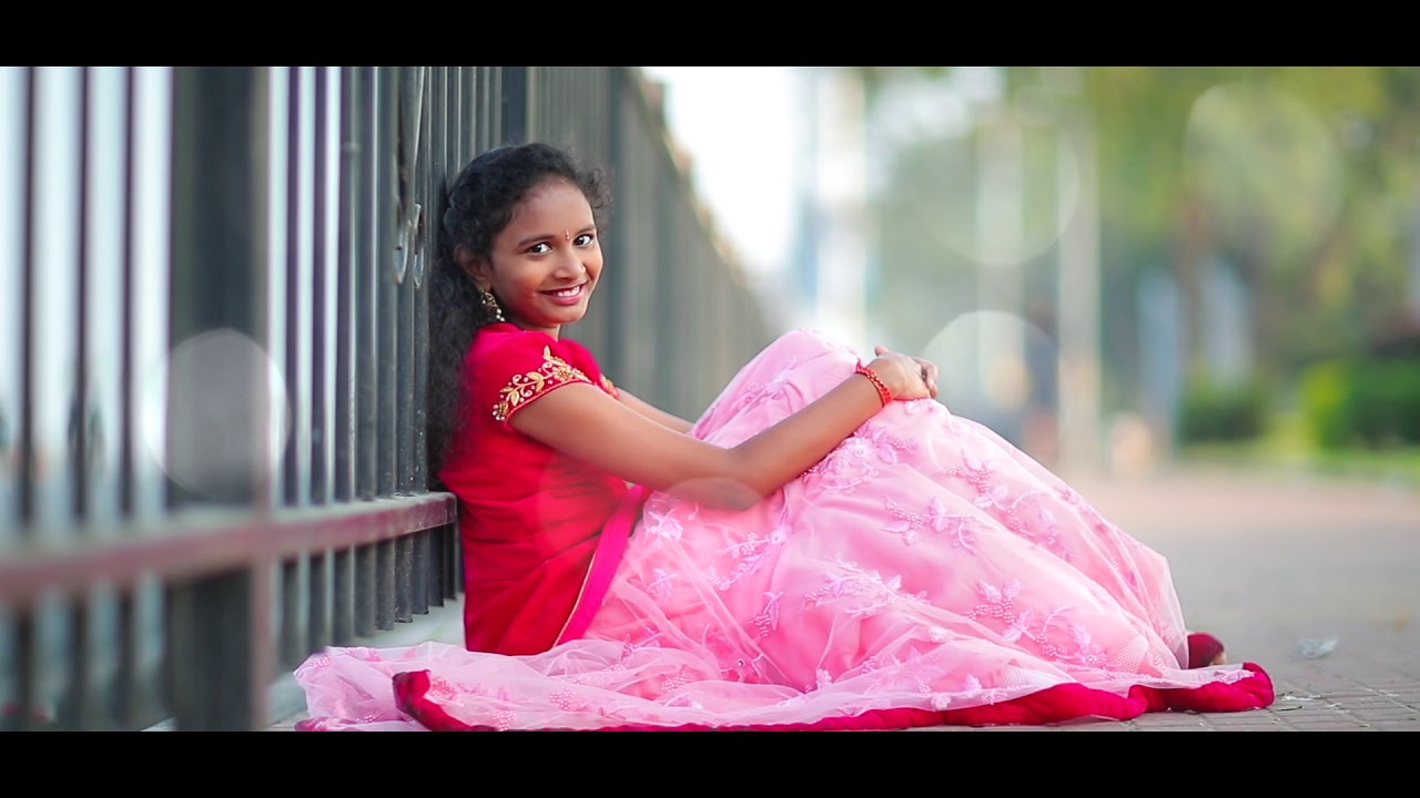 Nithya's Half saree pre shoot