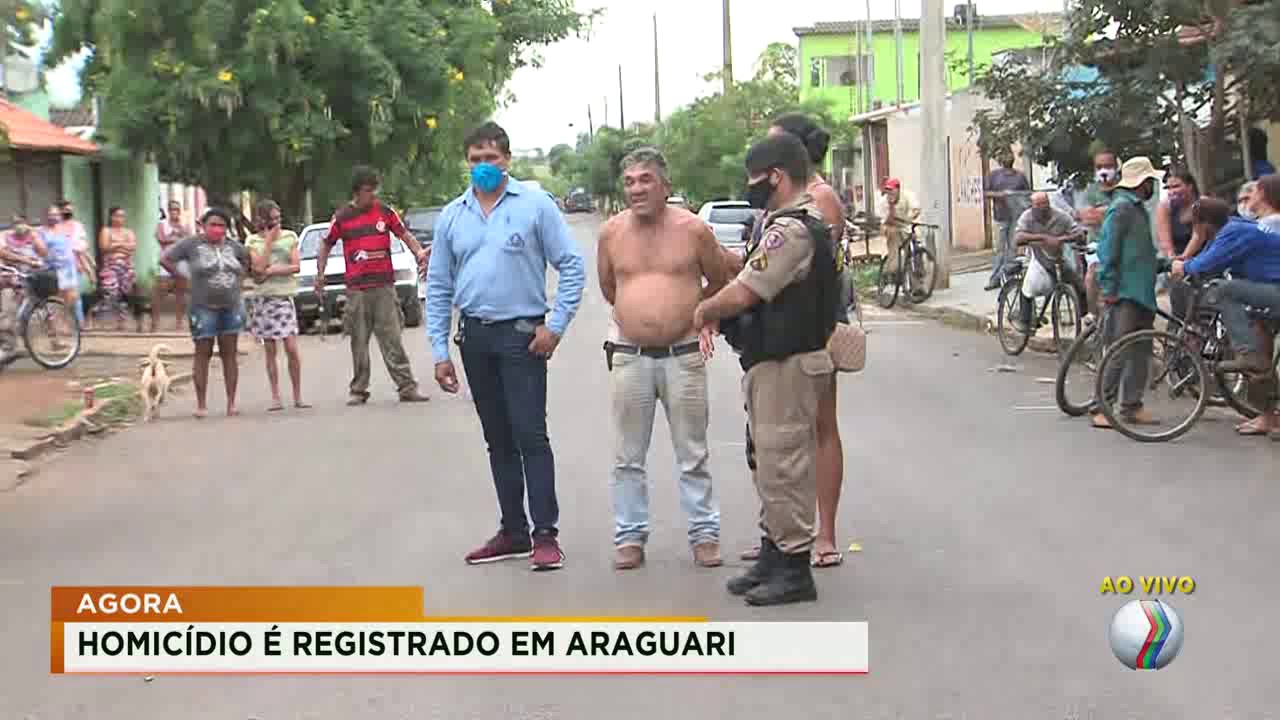 CIDADE ALERTA MINAS - Homicídio em Araguari