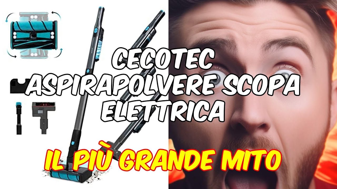 Recensione cecotec aspirapolvere scopa elettrica senza fili - potente e leggera con autonomia 45 min