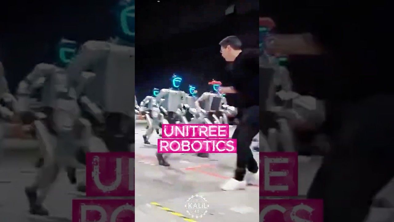 Компания Unitree Robotics имеет масштабные планы расширения #робототехника #unitreeg1 #гуманоидны...