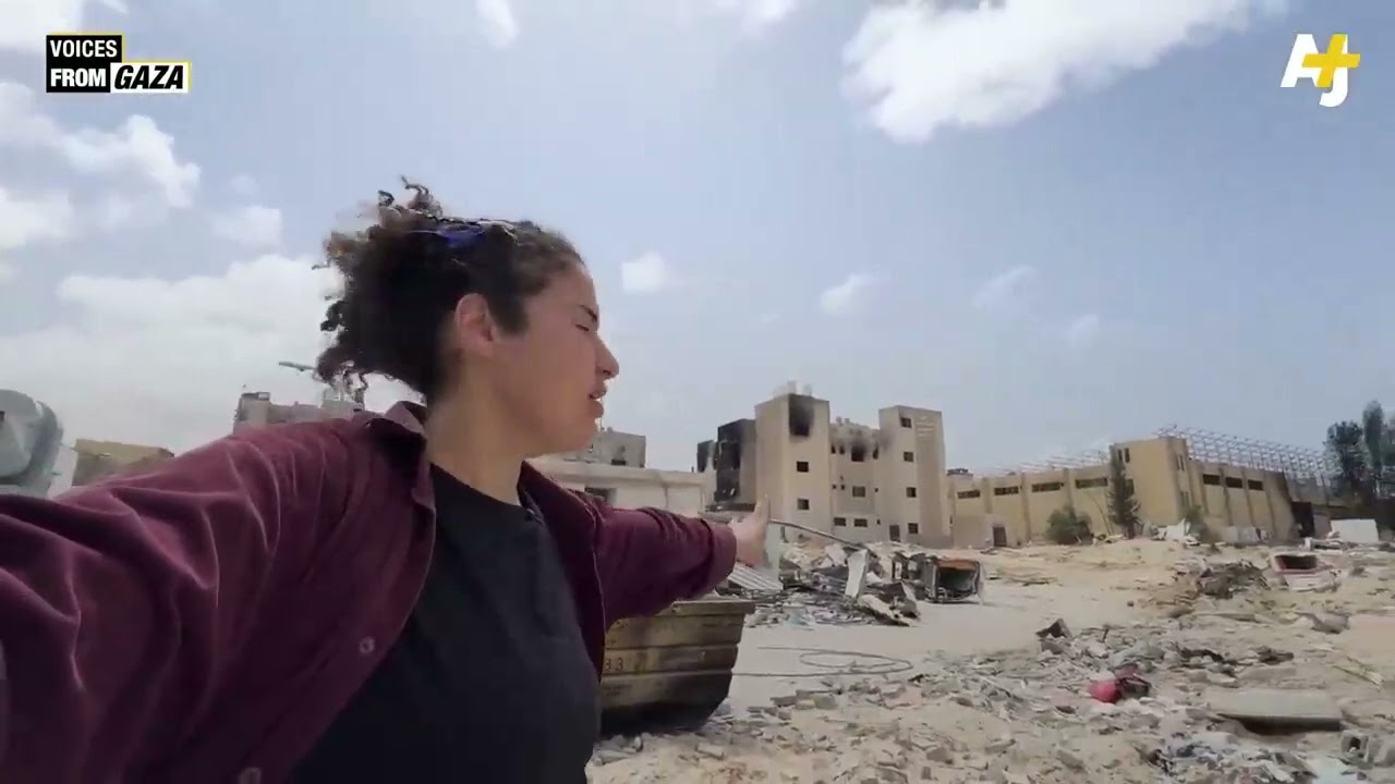 How Al-Nasser hospital turned from a medical complex, to a refuge for Gazans and now a mass grave.