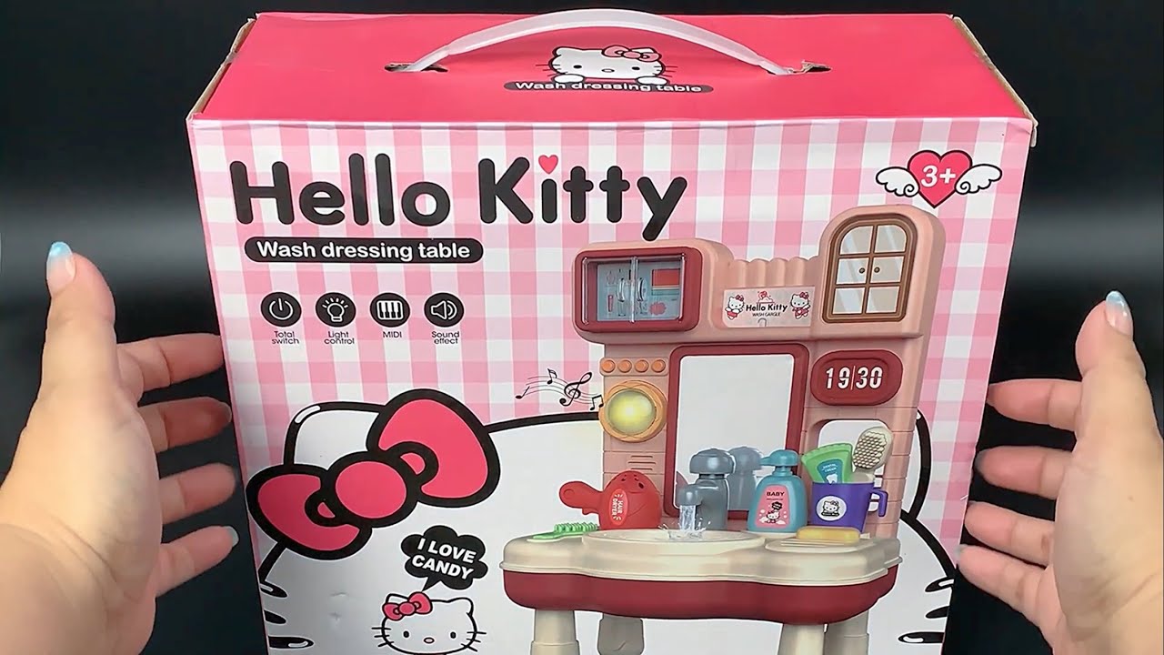 9 Minutes Satisfying with Unboxing Cute Pink Bunny Doctor Dentist Play Set