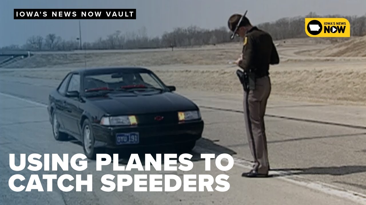 State Troopers Tickets Speeders on Highway 30 | The Iowa's News Now Vault - 1993