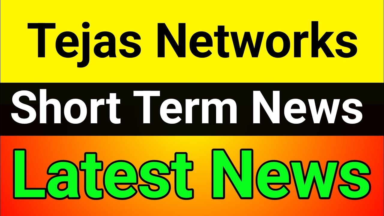 Tejas Networks share🪀tejas networks share latest news🔥 tejas networks share price