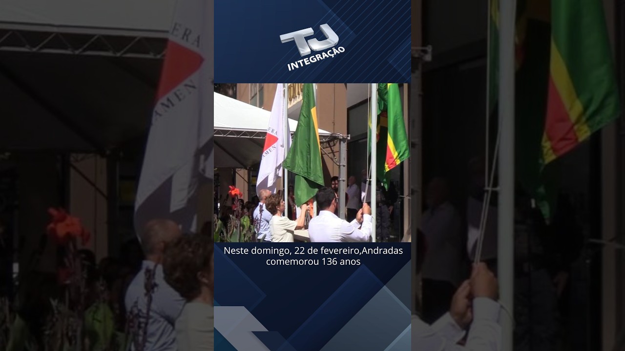Andradas comemorou 136 anos neste final de semana