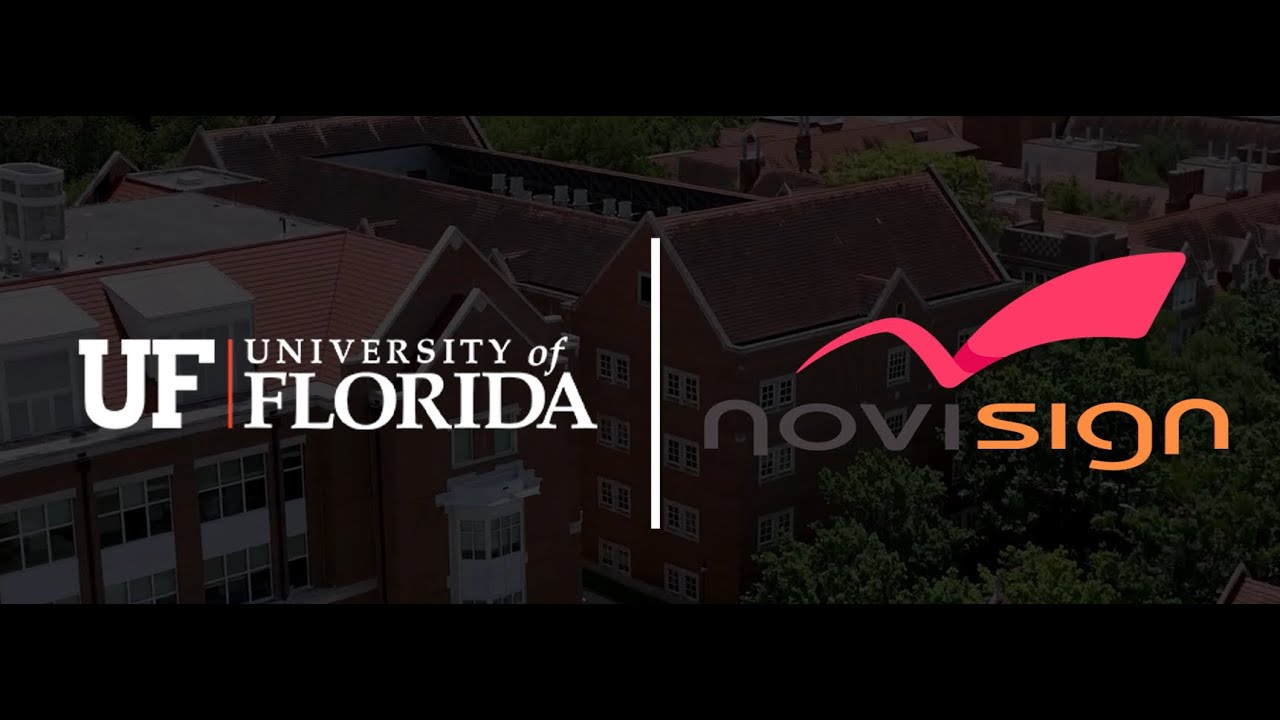 NoviSign Transforms Campus Digital Signage Communications at University of Florida