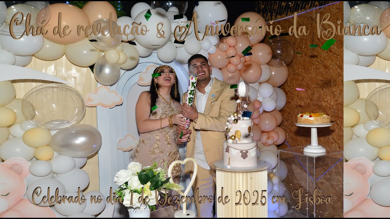 Chá de revelação e Aniversário da Bianca