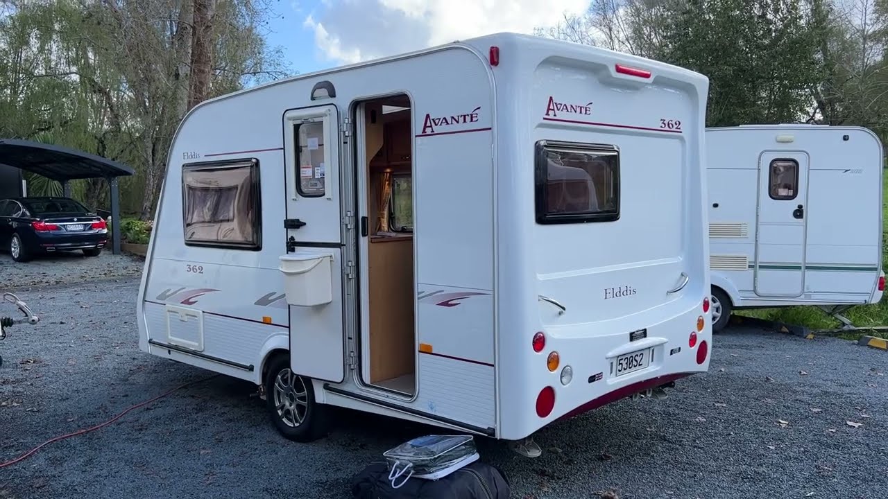 Видео о поездке на караване Elddis Avante 362 2006 года