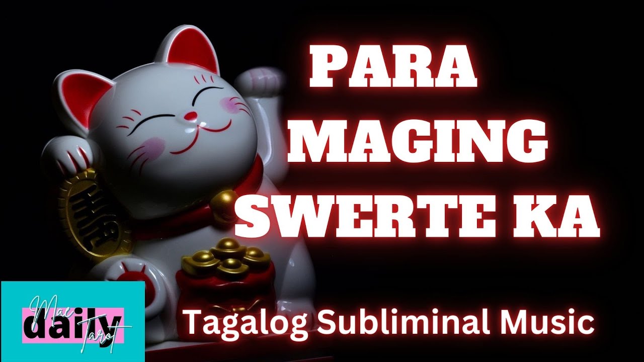 PAMPASWERTE | Tagalog Subliminal Music | Positive Affirmations | LOA
